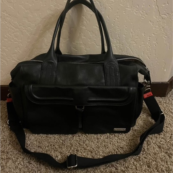Storksak Handbags - Storksak Black Baby Bag